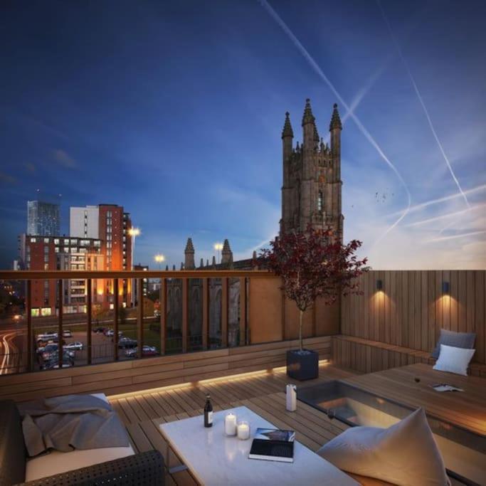 Luxury New Built Split-Level Flat With Rooftop Gardens Access Манчестер Екстер'єр фото
